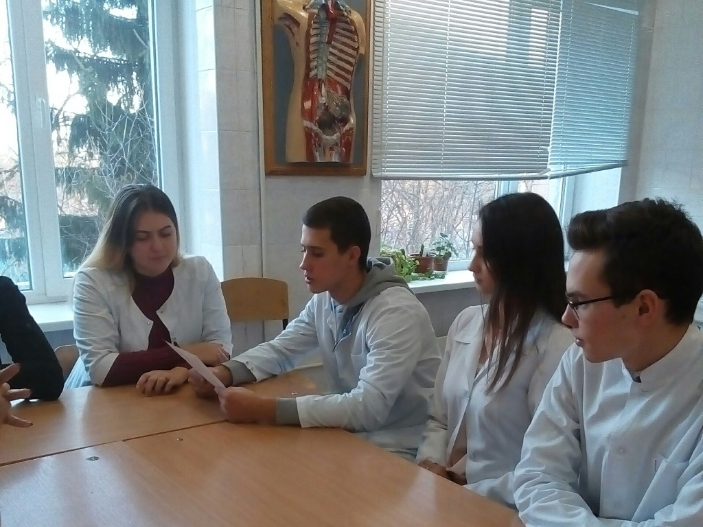 Міжнародний День студента на кафедрі анатомії людини