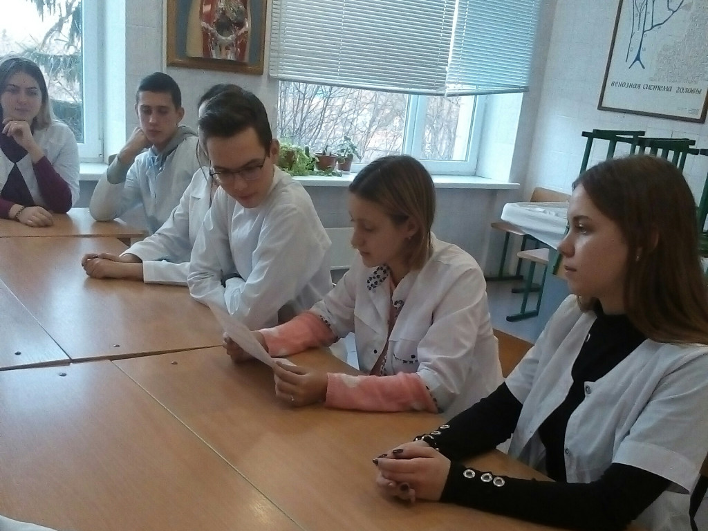 Міжнародний День студента на кафедрі анатомії людини