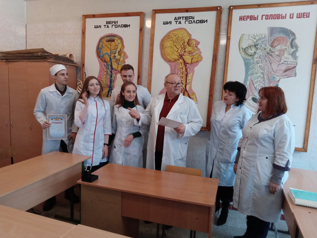 I тур Всеукраїнської студентської олімпіади (ВСО) з анатомії людини.