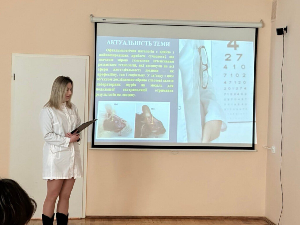 Засідання СНГ на кафедрі анатомії людини