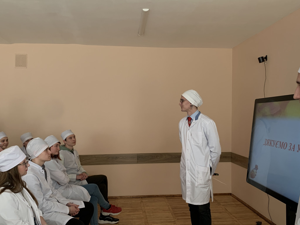 Засідання студентської наукової групи кафедри анатомії людини 19.04.2023