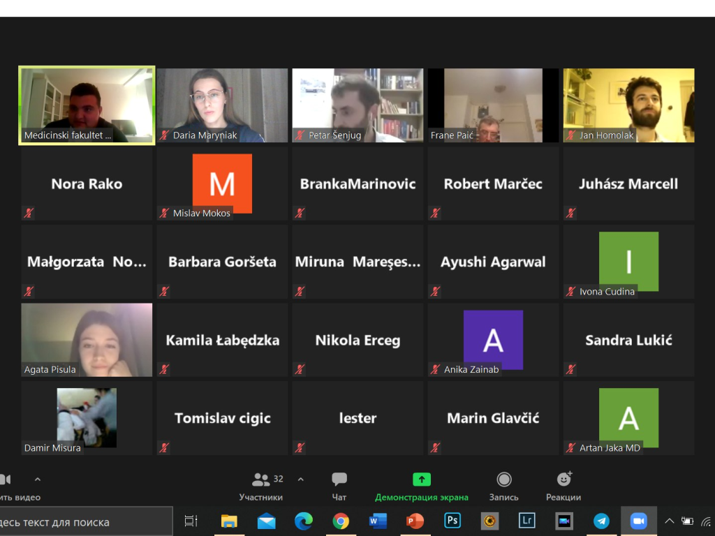 СТУДЕНТКА МЕДИЧНОГО ФАКУЛЬТЕТУ№1 ВЗЯЛА УЧАСТЬ У – ZAGREB INTERNATIONAL MEDICAL SUMMIT, ZIMS 2020