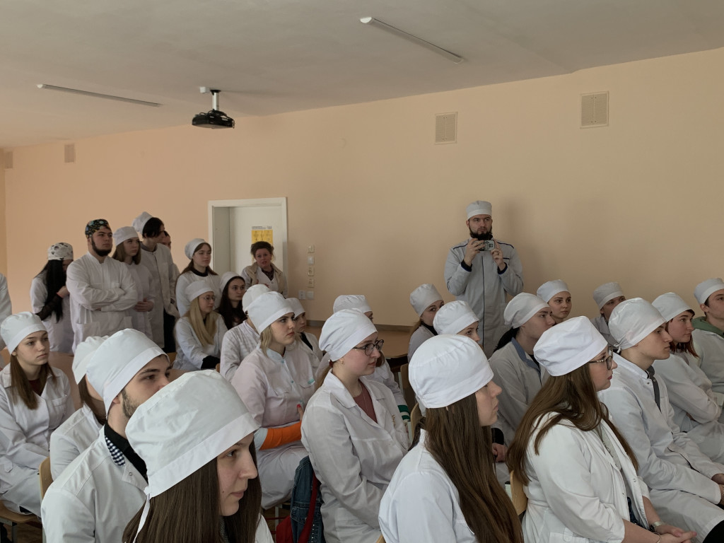 Засідання студентської наукової групи кафедри анатомії людини 19.04.2023