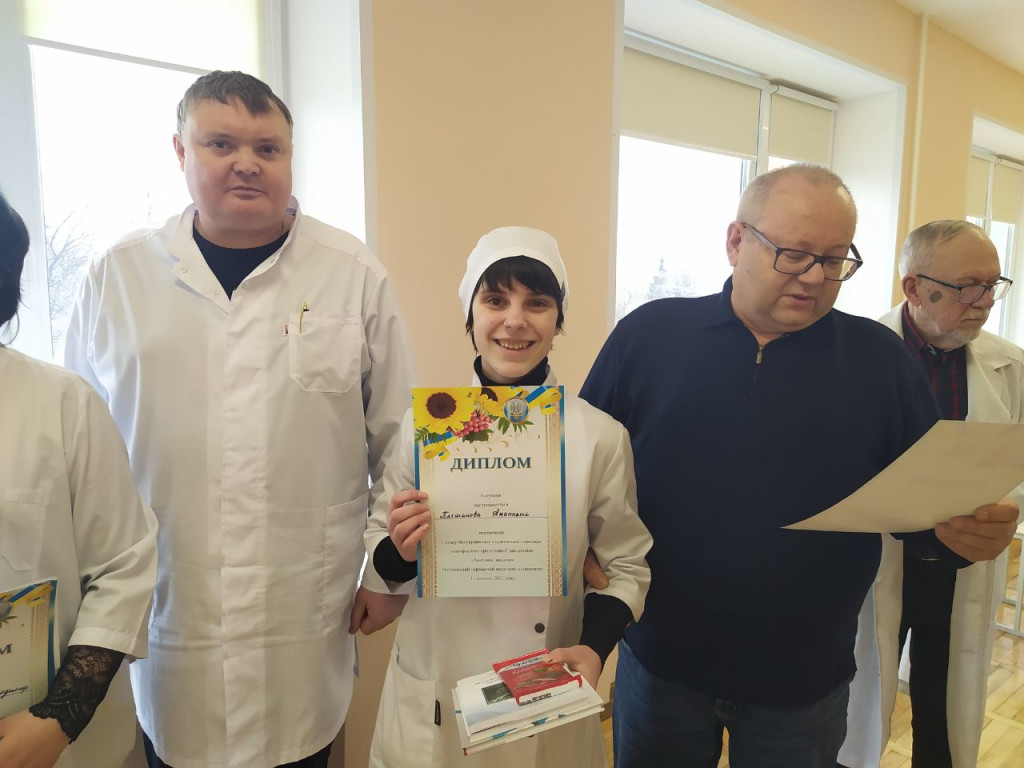 І етап Всеукраїнської студентської олімпіади  з навчальної дисципліни «Анатомія людини»