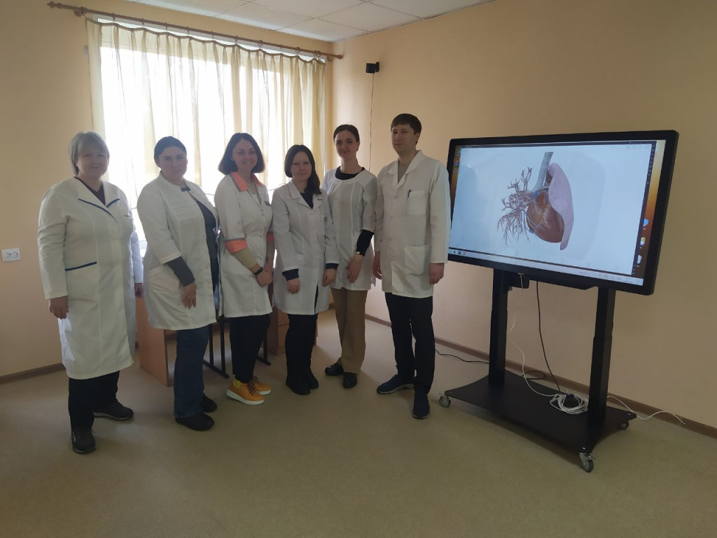 Особливості будови дихальної системи: Бінарне заняття для лікарів-інтернів