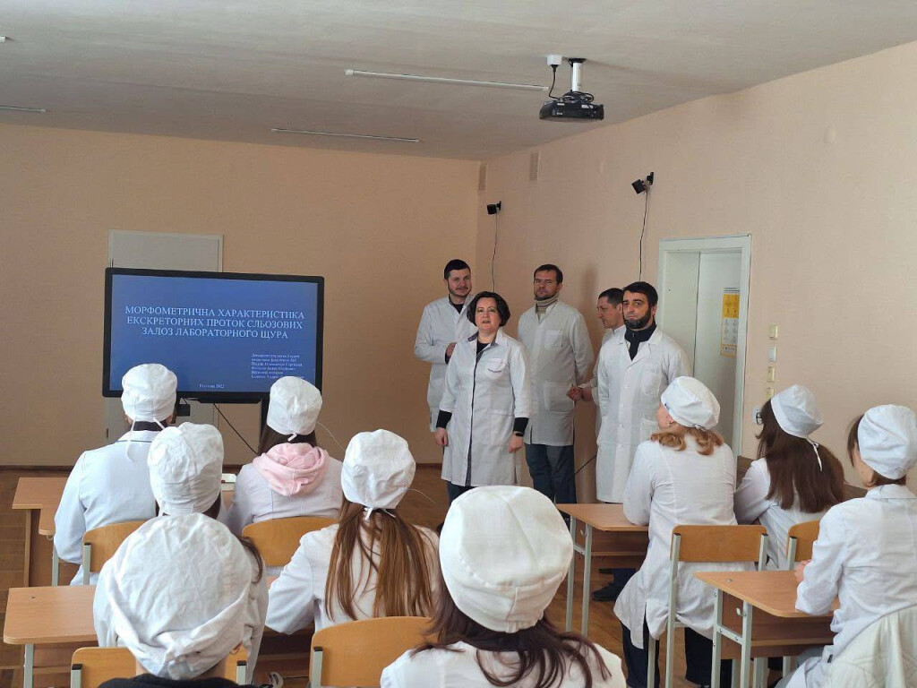 Наукове засідання на кафедрі анатомії людини