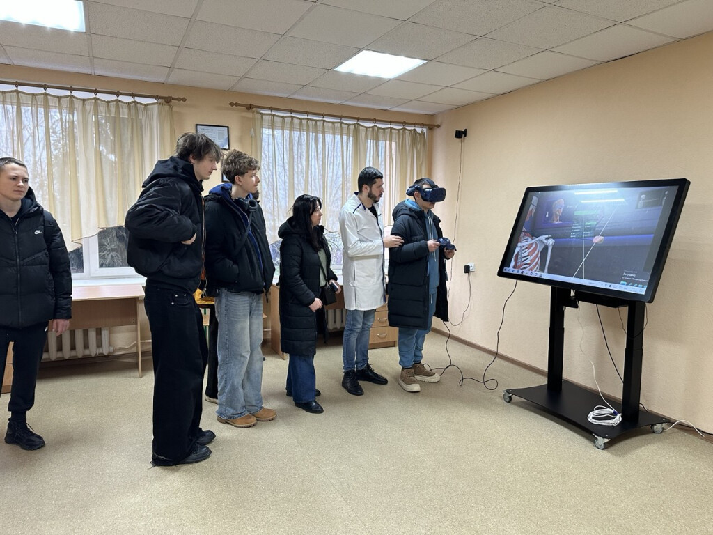 Профорієнтаційний захід на кафедрі анатомії людини: поєднання науки та інновацій