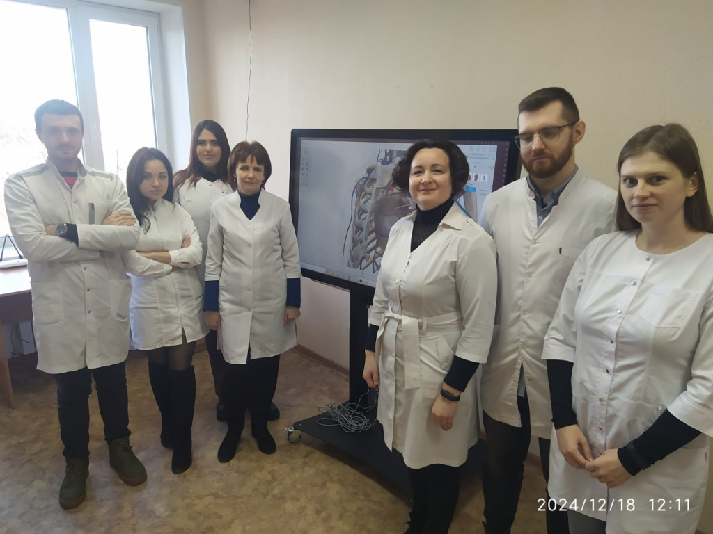 Використання 3D-моделей на занятті з анатомії людини для лікарів-інтернів