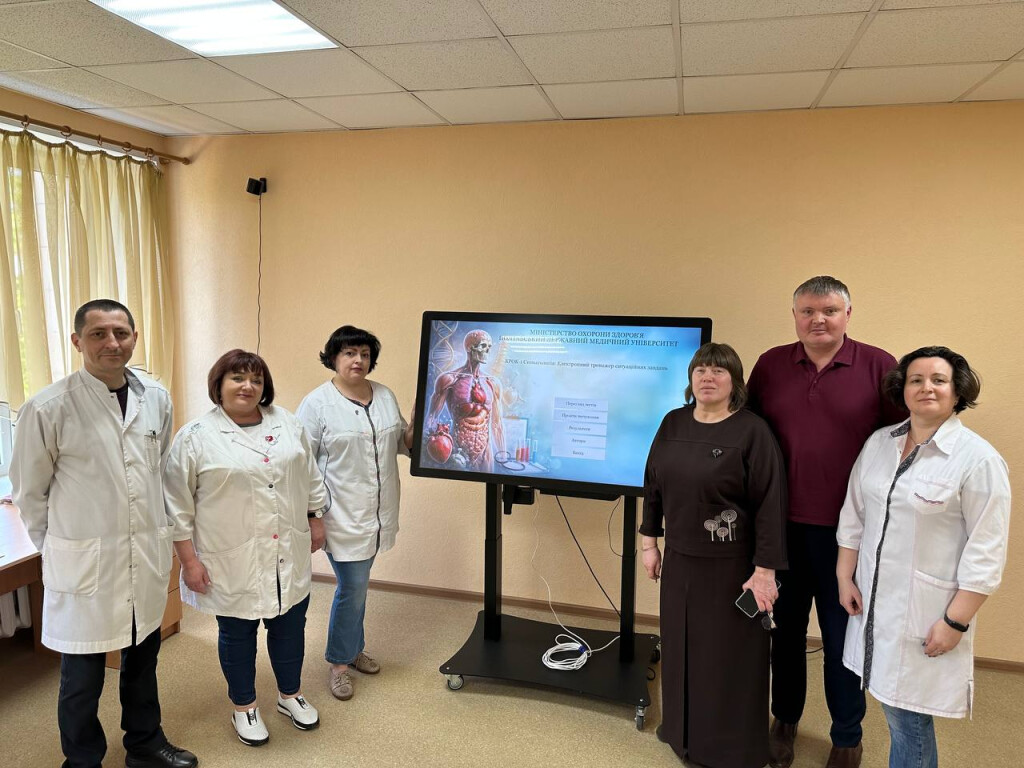 Smart-підготовка до «Крок-1»: кафедра анатомії людини презентувала електронний тренажер для стоматологів