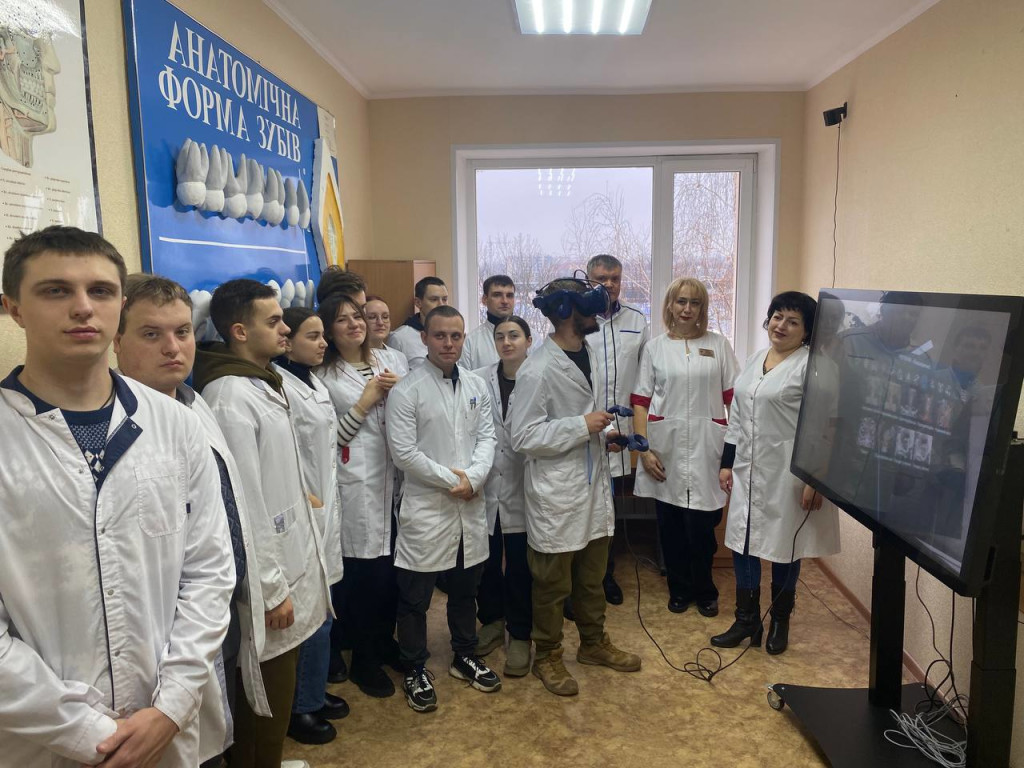 Співпраця кафедр ПДМУ: анатомія та неврологія у 3D