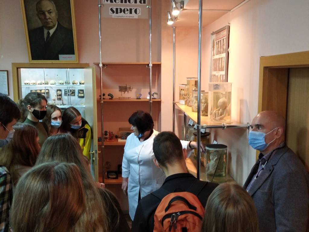 Профорієнтація на кафедрі анатомії людини.