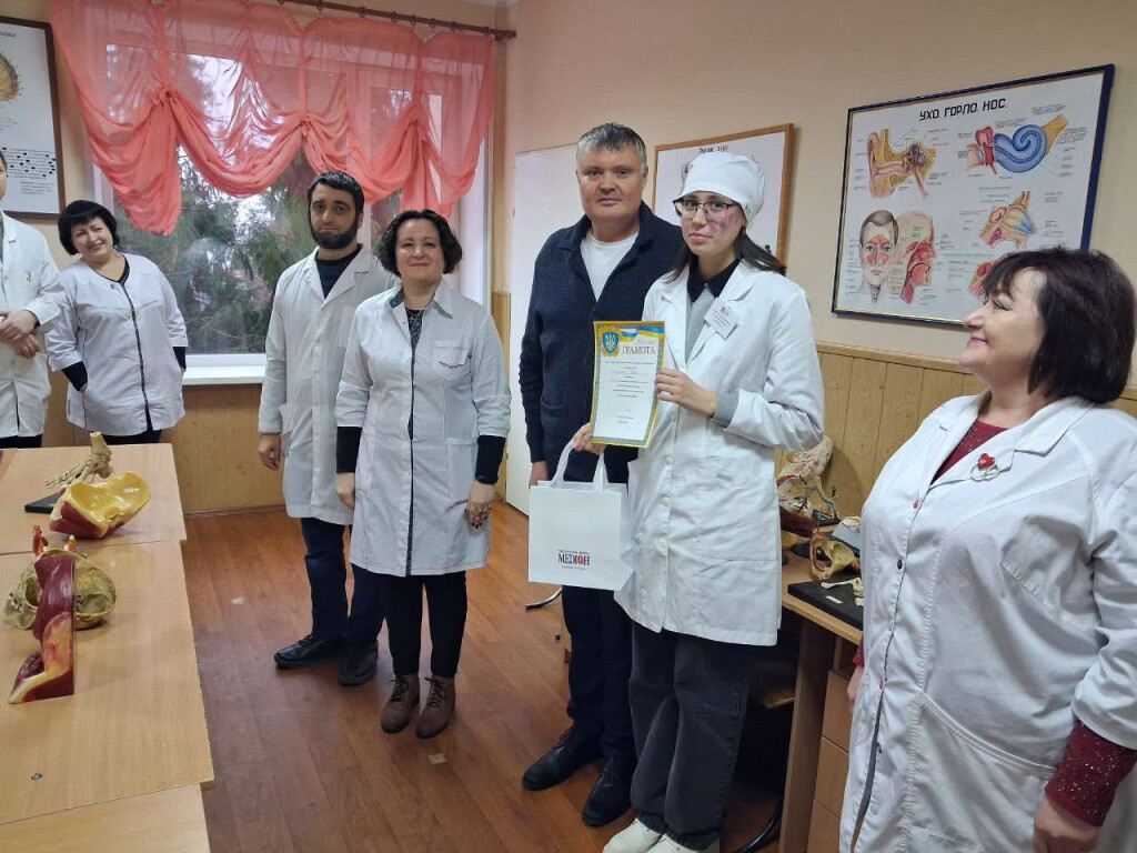 І етап Всеукраїнської студентської олімпіади з професійно-орієнтованої дисципліни «Анатомія людини» (англійською мовою) для здобувачів освіти ОПП «Медицина».