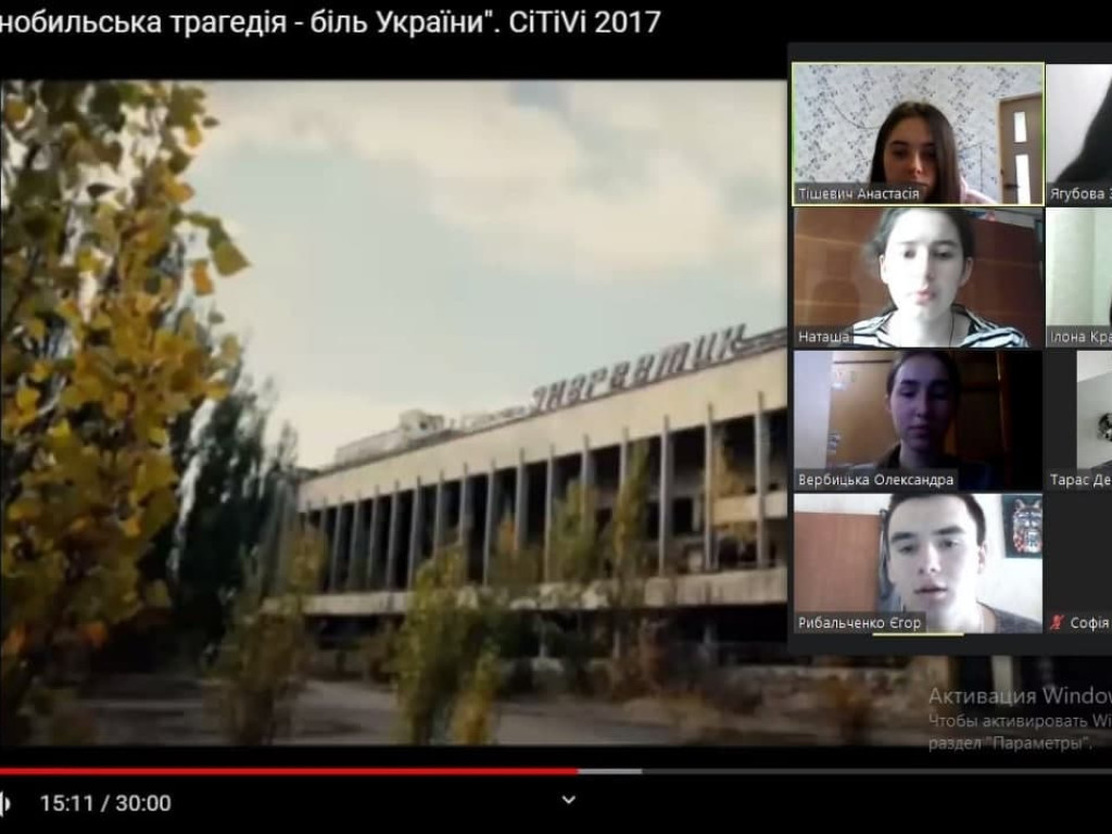 26 квітня 2021 року виповнилося 35 років  з моменту аварії на Чорнобильській АЕС