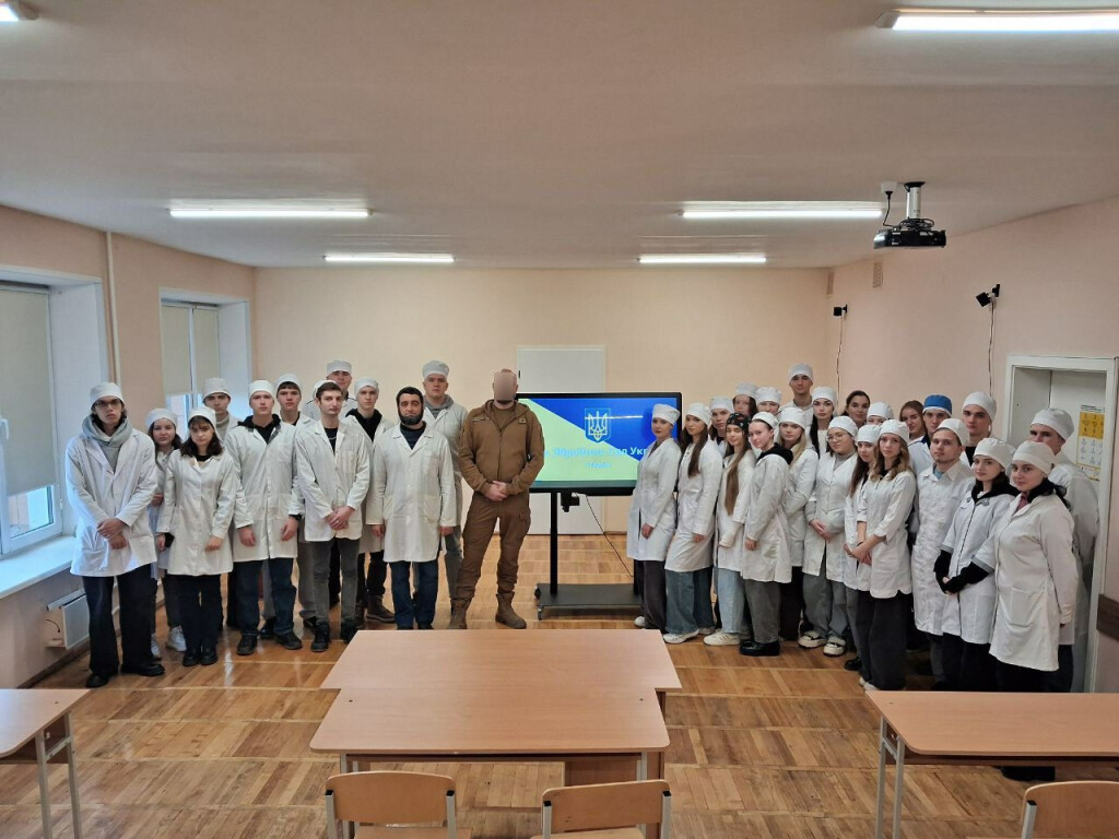 Зустріч зі захисником України на кафедрі анатомії людини