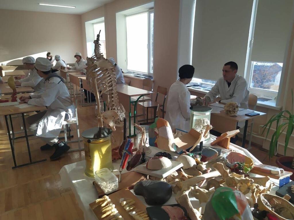 Кафедра анатомія людини підійшла до завершення екзаменаційна сесія для здобувачів вищої освіти