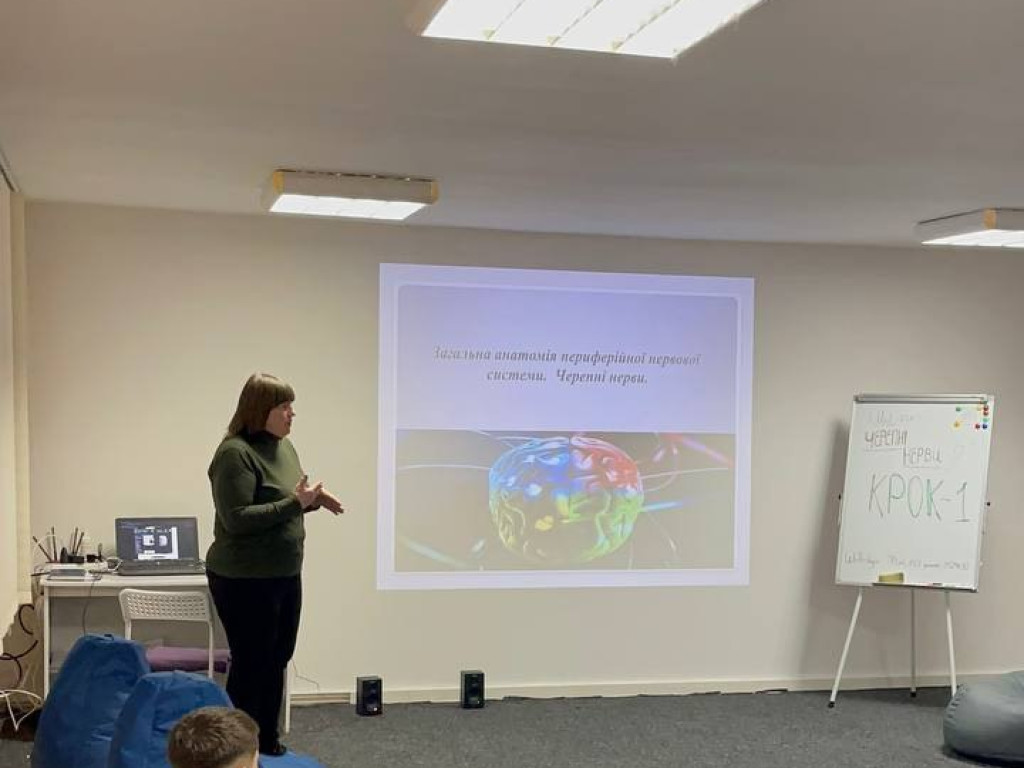Студентська ініціатива: консультації з анатомії для підготовки до КРОК-1