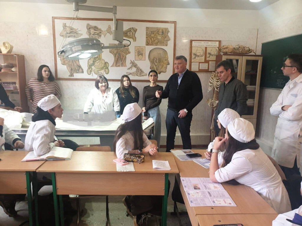 Співпраця між університетом та медичним лікувально-діагностичним центром «Медіон», було проведено освітньо-практичний захід для лікарів-інтернів