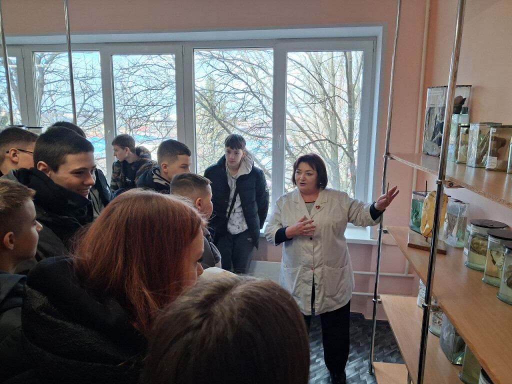 Науково-освітній візит учнів Ліцею №29 до кафедри анатомії людини