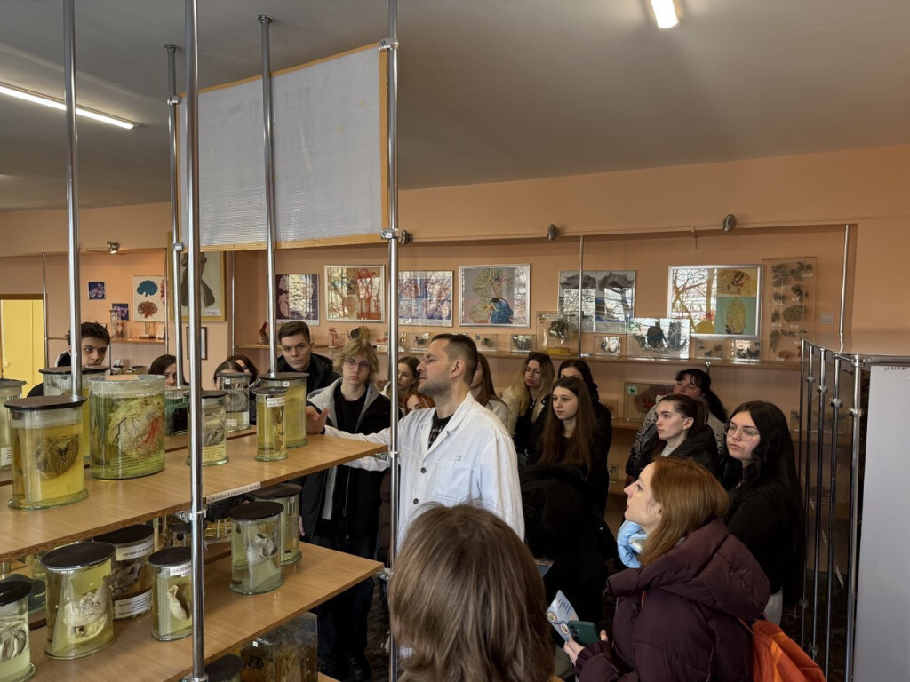 Кафедра анатомії людини долучилася до Дня відкритих дверей ПДМУ