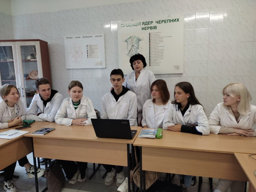 Професорсько-викладацький склад кафедри анатомії людини разом із студентами прийняли участь у публічному заході «Прозоре навчальне середовище».