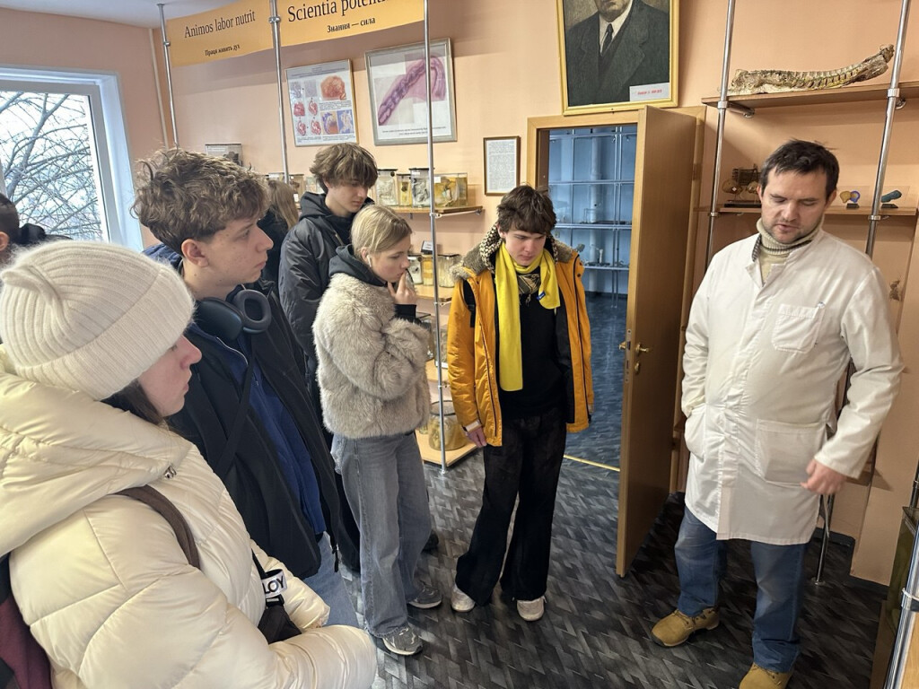Профорієнтаційний захід на кафедрі анатомії людини: поєднання науки та інновацій