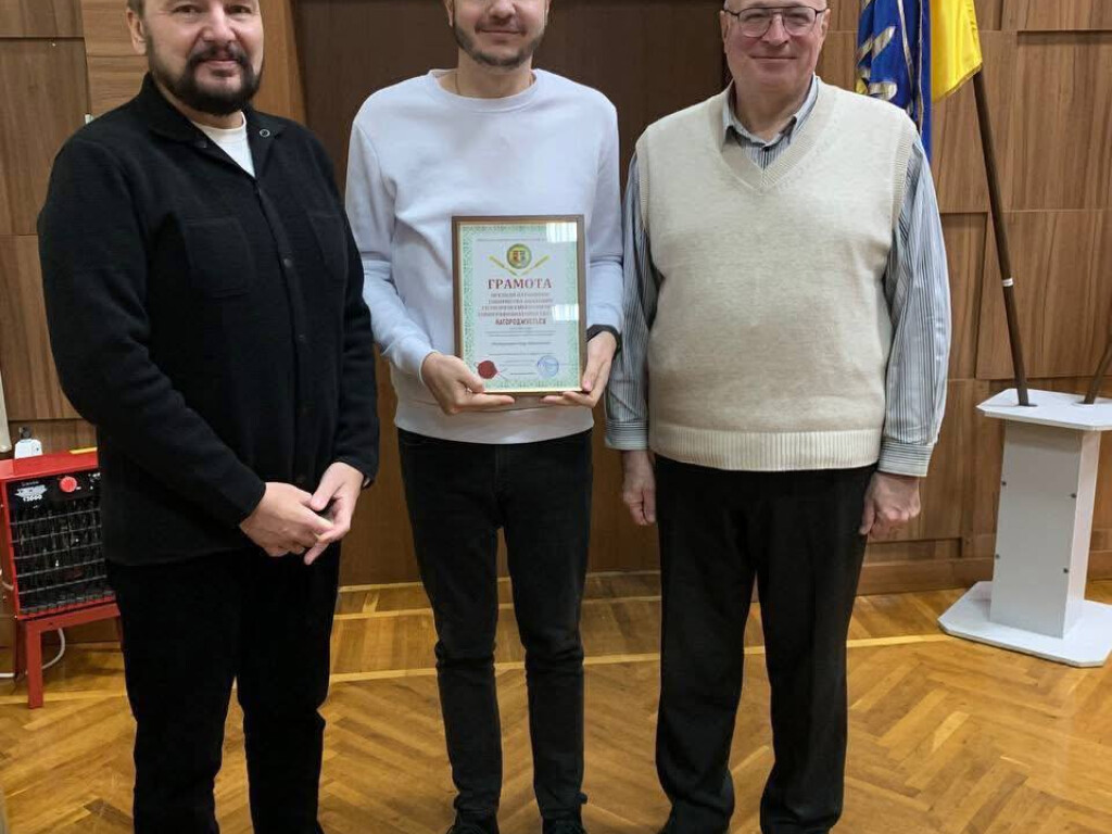 Вручення відзнак з нагоди 180-річчя Наукового товариства анатомів, гістологів, ембріологів та топографоанатомів України.