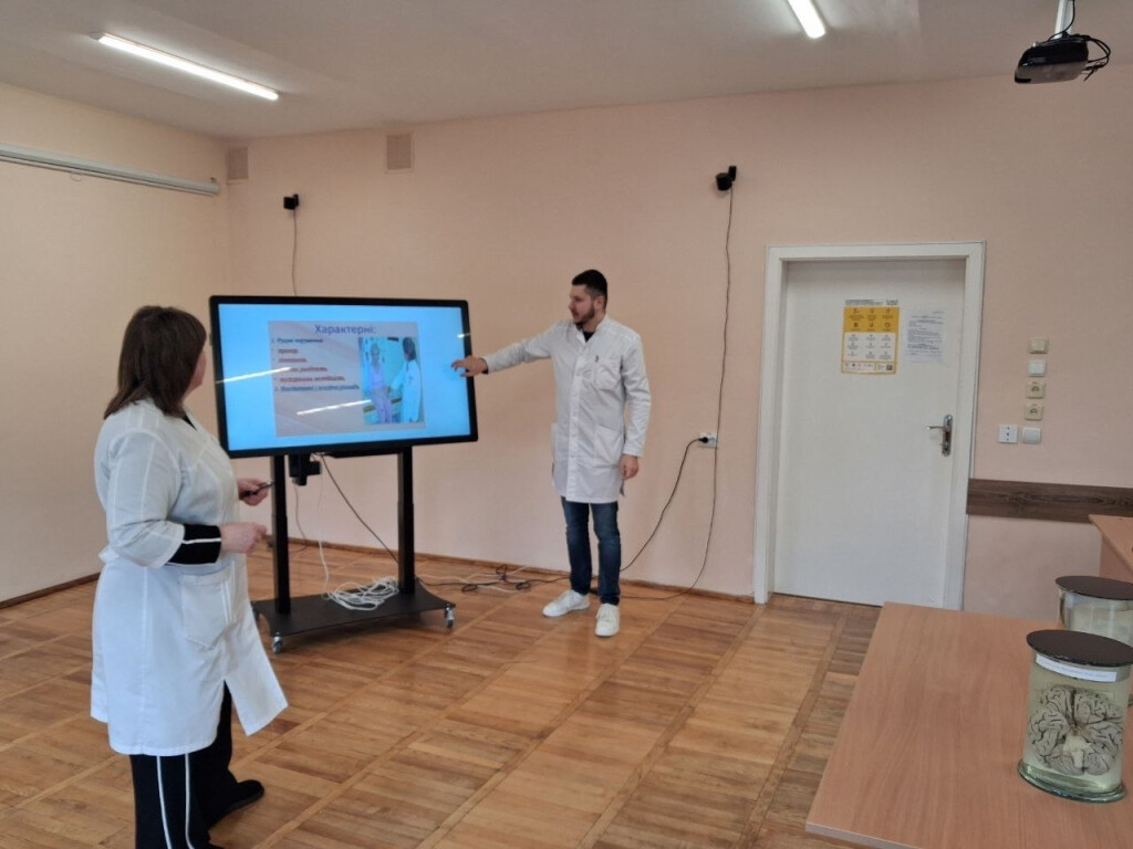 11 квітня – День боротьби з хворобою Паркінсона: навчально-виховний захід на кафедрі анатомії людини
