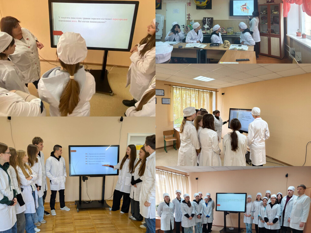 На кафедрі анатомії людини сучасні технології допомагають осягати глибини знань