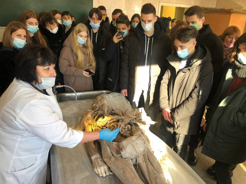5 лютого 2022 року до «Дня відкритих дверей» проведено ознайомлення майбутніх абітурієнтів з кафедрою анатомії людини