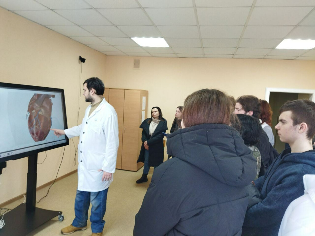 Від першого кроку до білого халата: кафедра анатомії людини у Дні відкритих дверей ПДМУ
