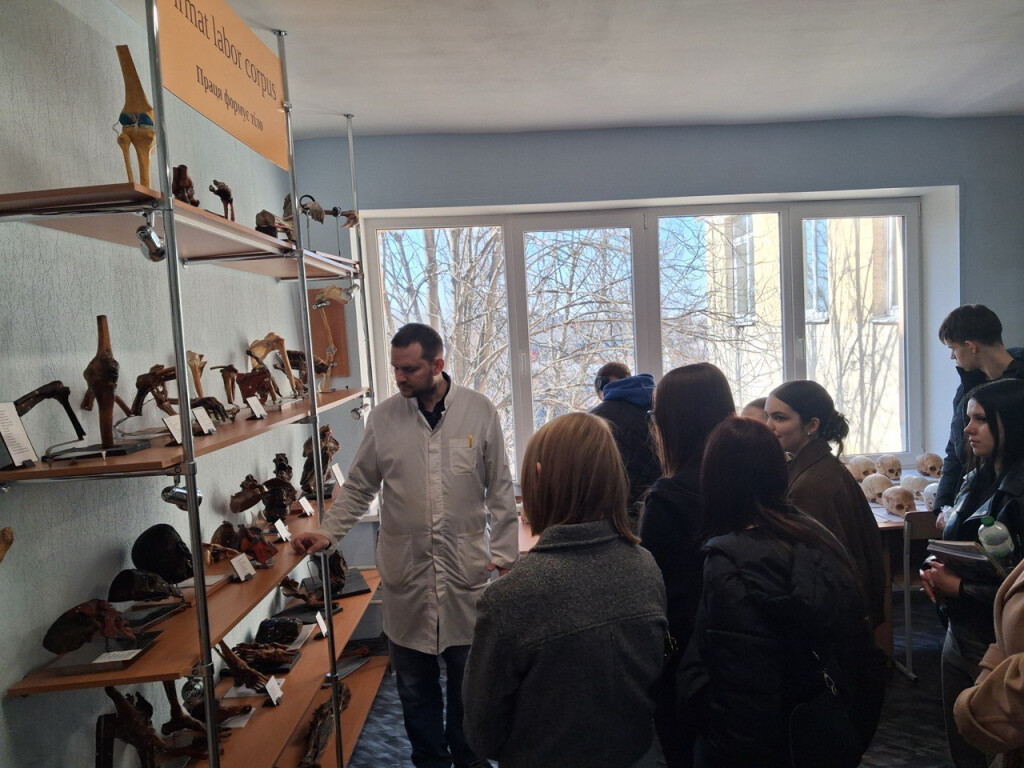 Тиждень профорієнтації на кафедрі анатомії людини ПДМУ