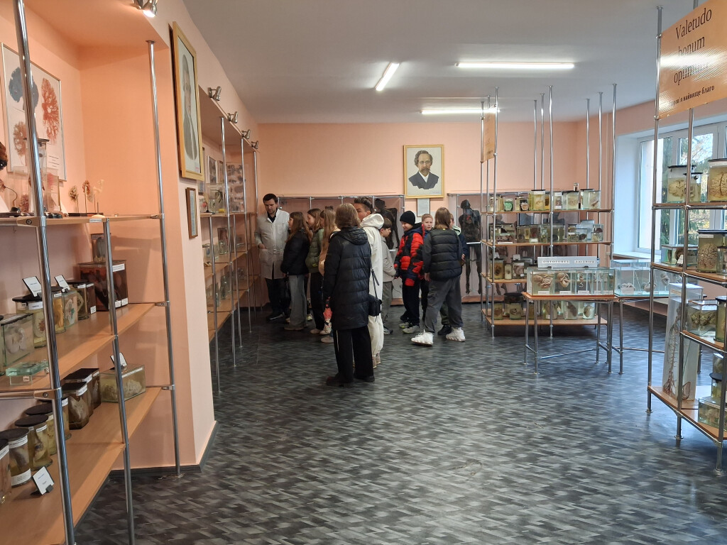 Тиждень профорієнтаційної роботи під час осінніх канікул  на кафедрі анатомії людини.