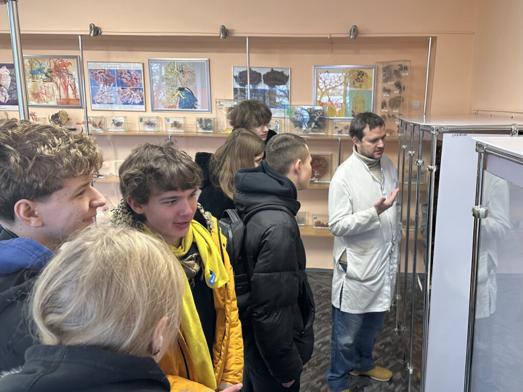 Профорієнтаційний захід на кафедрі анатомії людини: поєднання науки та інновацій