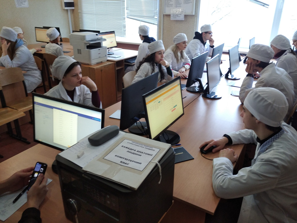 Іспити на кафедрі Анатомії