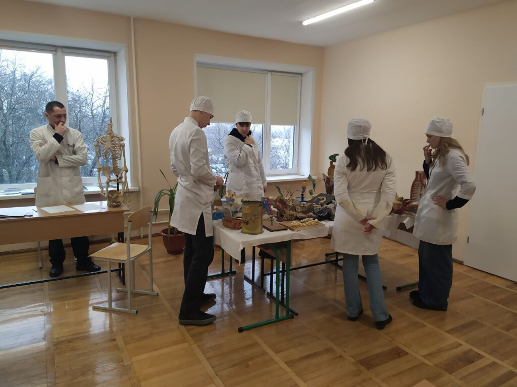 На кафедрі анатомії людини розпочалася екзаменаційна сесія