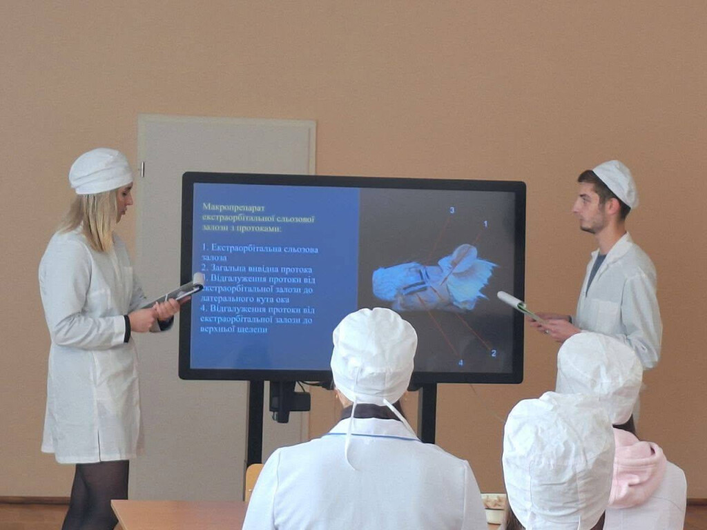 Наукове засідання на кафедрі анатомії людини