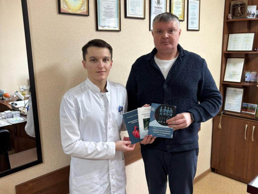 Кафедра анатомії людини долучилася до реалізації проєкту StudLibSpace