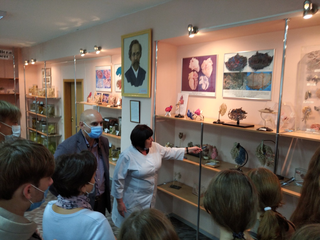 Профорієнтація на кафедрі анатомії людини.