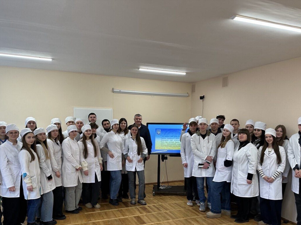 Символ нашої незламності: на кафедрі анатомії людини відзначили День Державного Герба України!