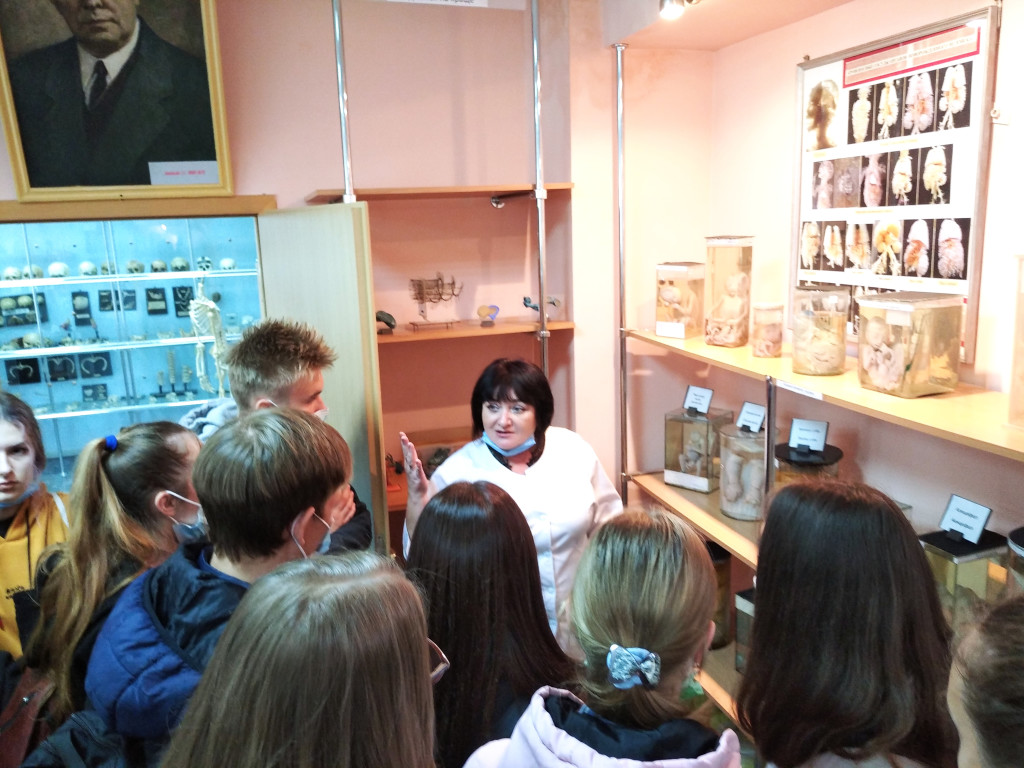 Профорієнтація на кафедрі анатомії людини.