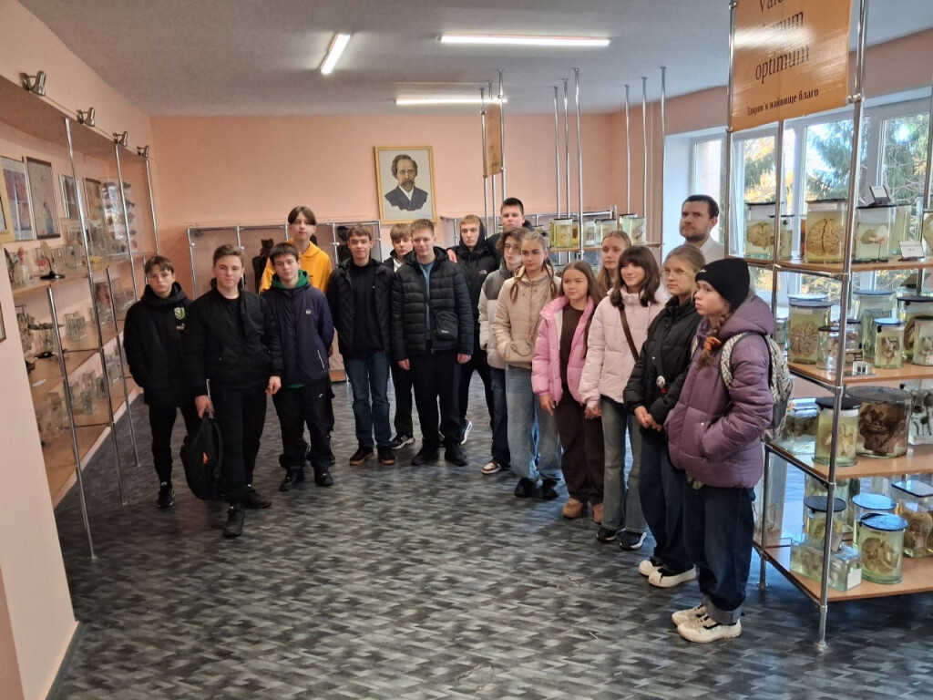 Осінній тиждень профорієнтації: школярі знайомилися з кафедрою анатомії людини