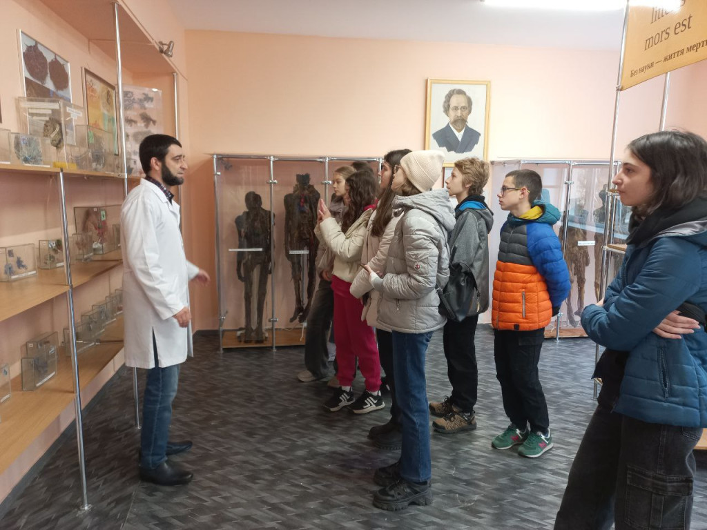 Екскурсія учнів 9 класу ліцею №6 “Лідер” Полтавської міської ради.