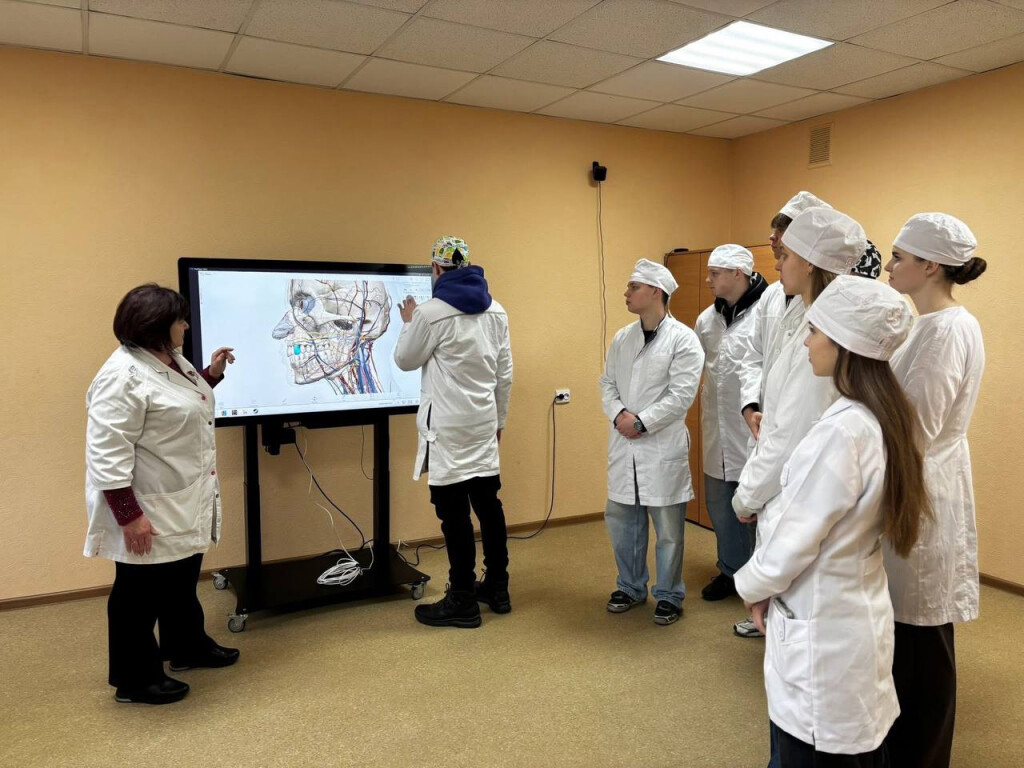 Бінарне заняття спільно з кафедрою пропедевтики ортопедичної стоматології