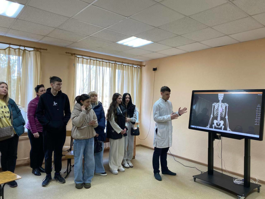 День відкритих дверей на кафедрі анатомії людини