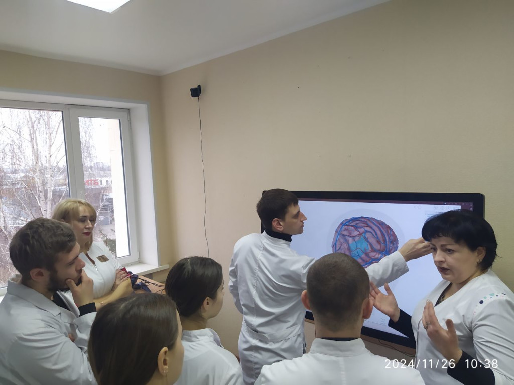 Співпраця кафедр ПДМУ: анатомія та неврологія у 3D