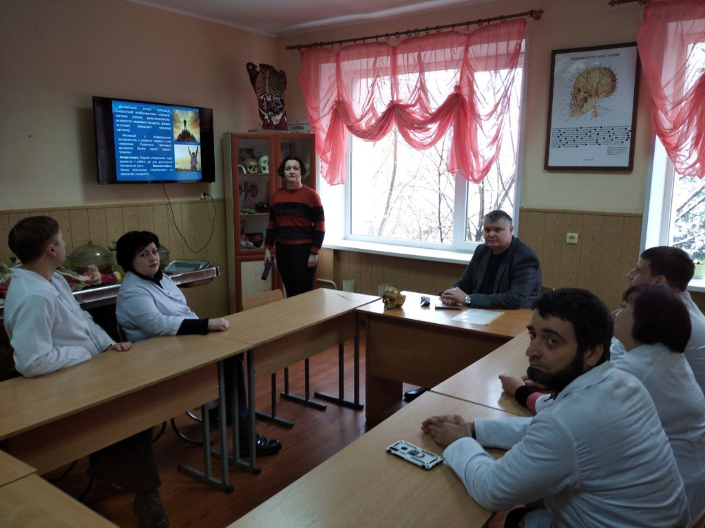 На кафедрі анатомії людини проведено методичний семінар на тему «Професійна мотивація як невід`ємна складова навчального процесу»