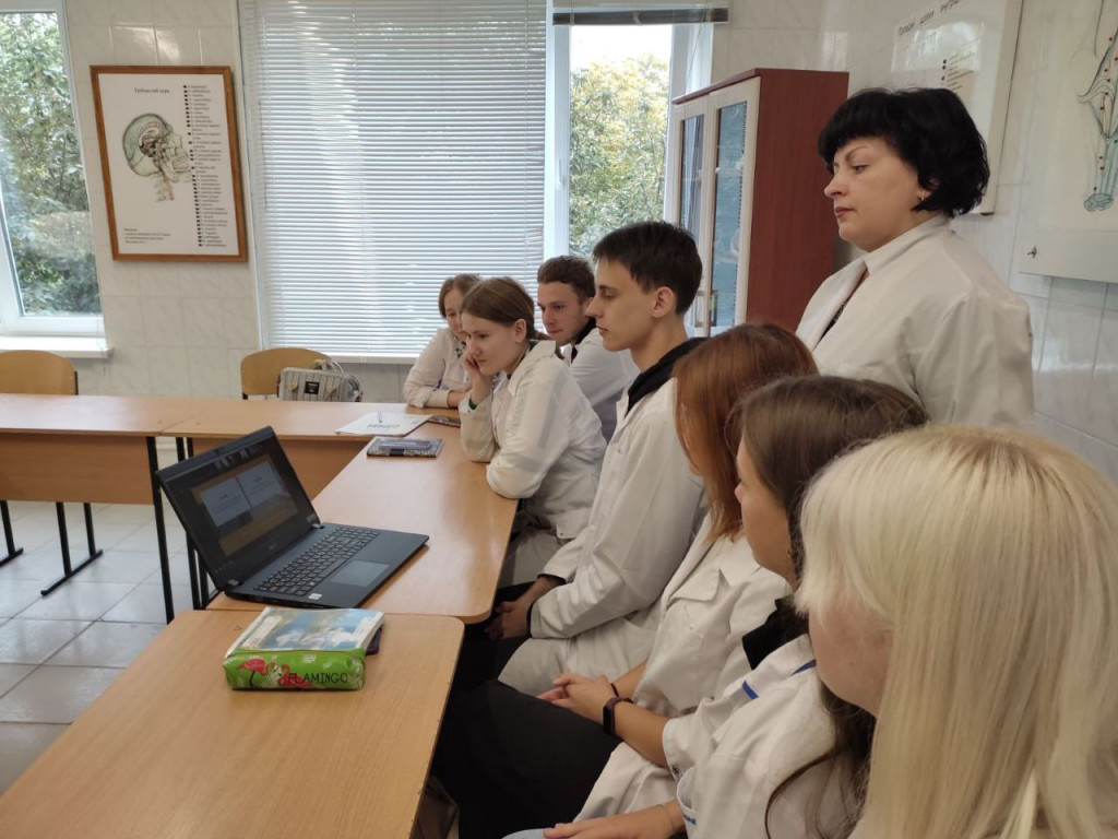 Професорсько-викладацький склад кафедри анатомії людини разом із студентами прийняли участь у публічному заході «Прозоре навчальне середовище».