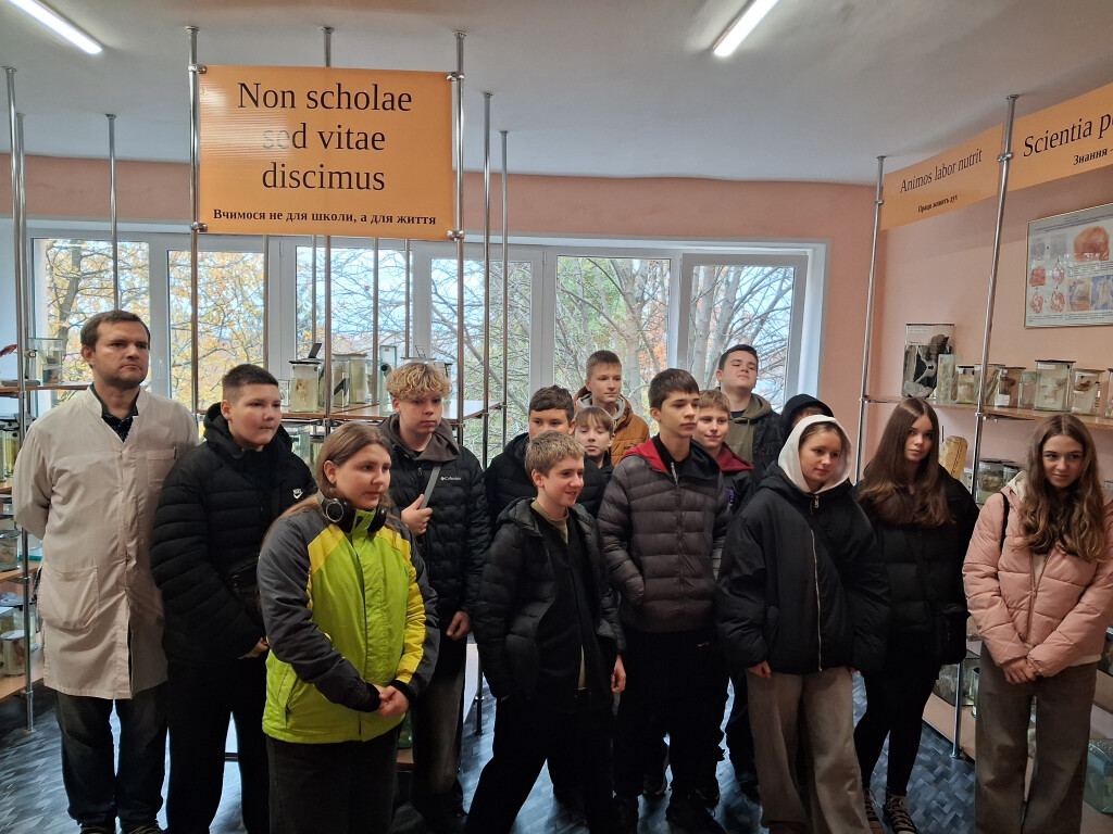 Тиждень профорієнтаційної роботи під час осінніх канікул  на кафедрі анатомії людини.