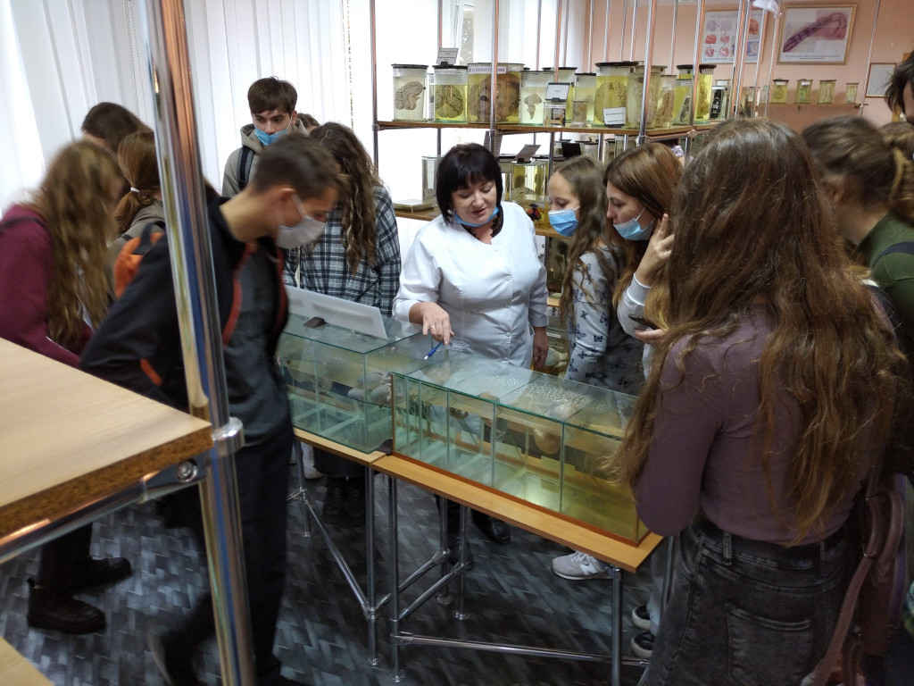 Профорієнтація на кафедрі анатомії людини.