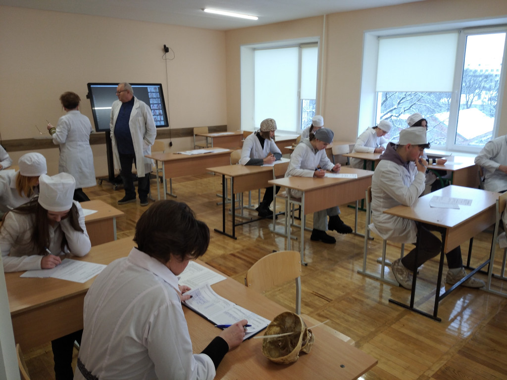 Іспити на кафедрі Анатомії